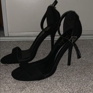 Black heels